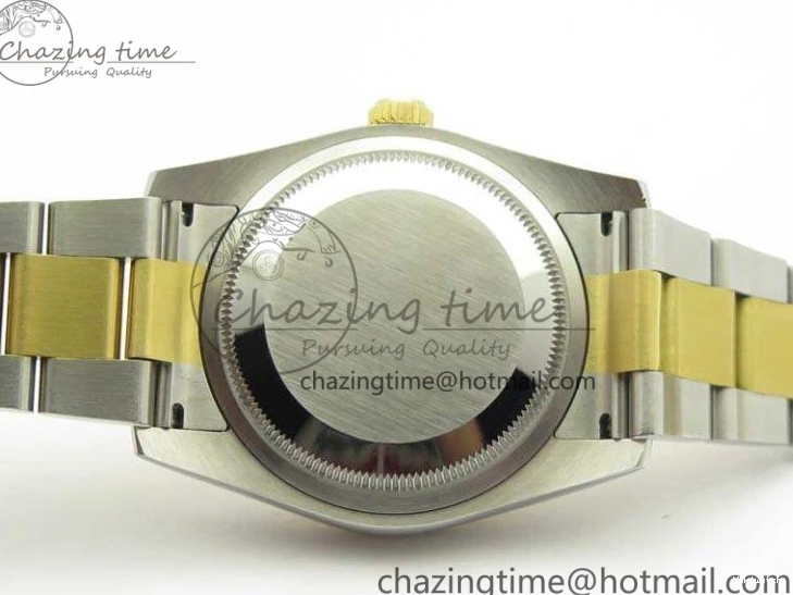 Oyster Fluted V2 Datejust 116234 Bracelet On 1:1 Best DJF 36mm Edition Black YG SS SA3135 Dial Com 0101